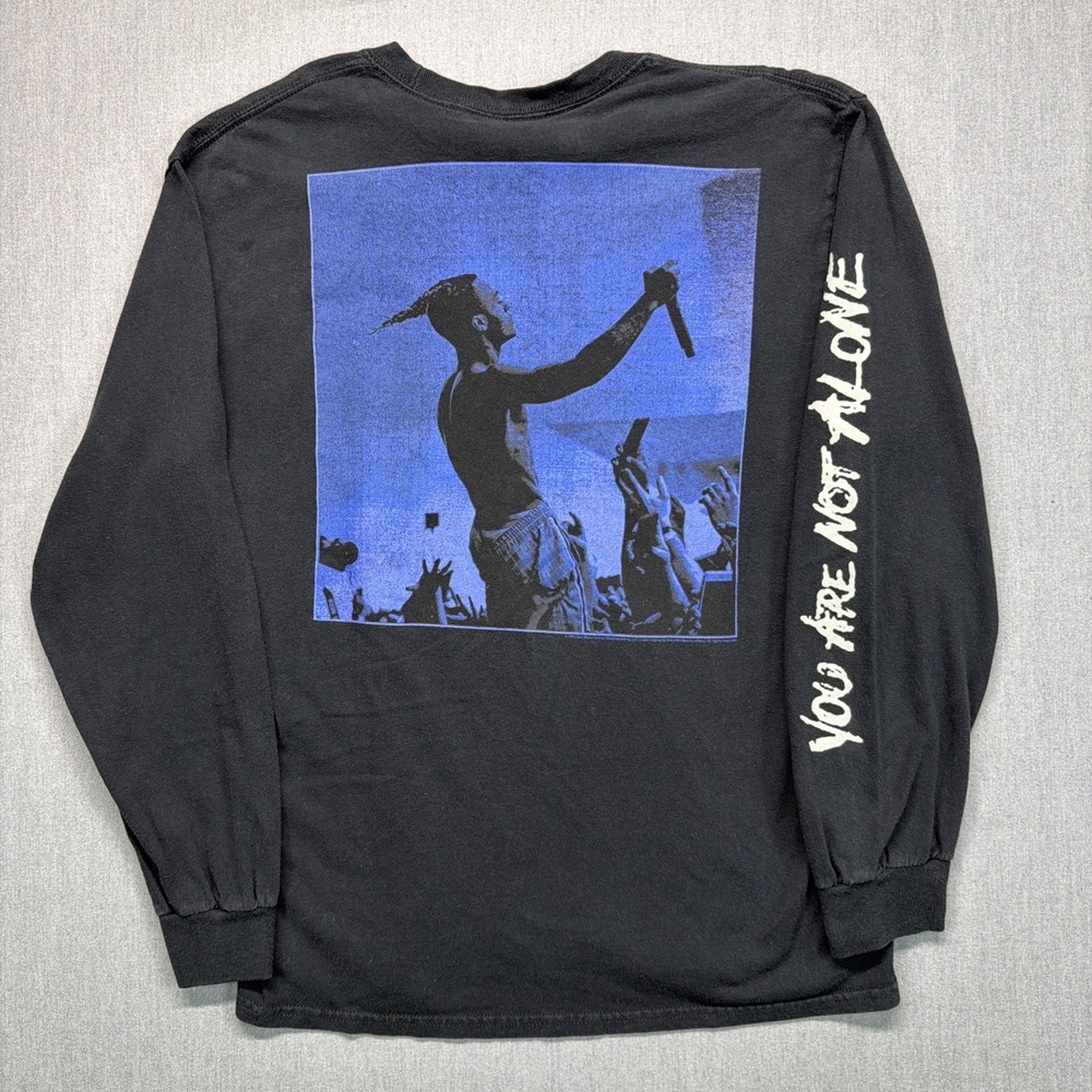 XXXTentacion Shirt You Are Not Alone Rap Tee Shirt Graphic Mens Large